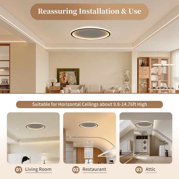 Modern Dimmable Simple Flush Mount LED Ceiling Light On Sale Bed Bath Beyond 36098034