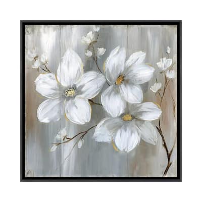 iCanvas "Summer In Neutral II" by Nan Framed