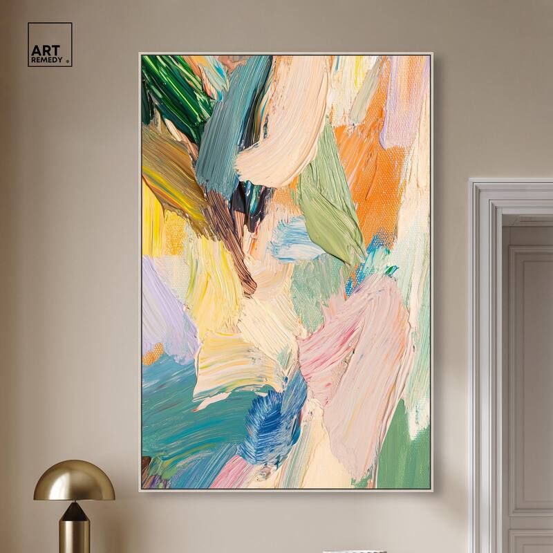 Chromatic Surge I Canvas by Art Remedy