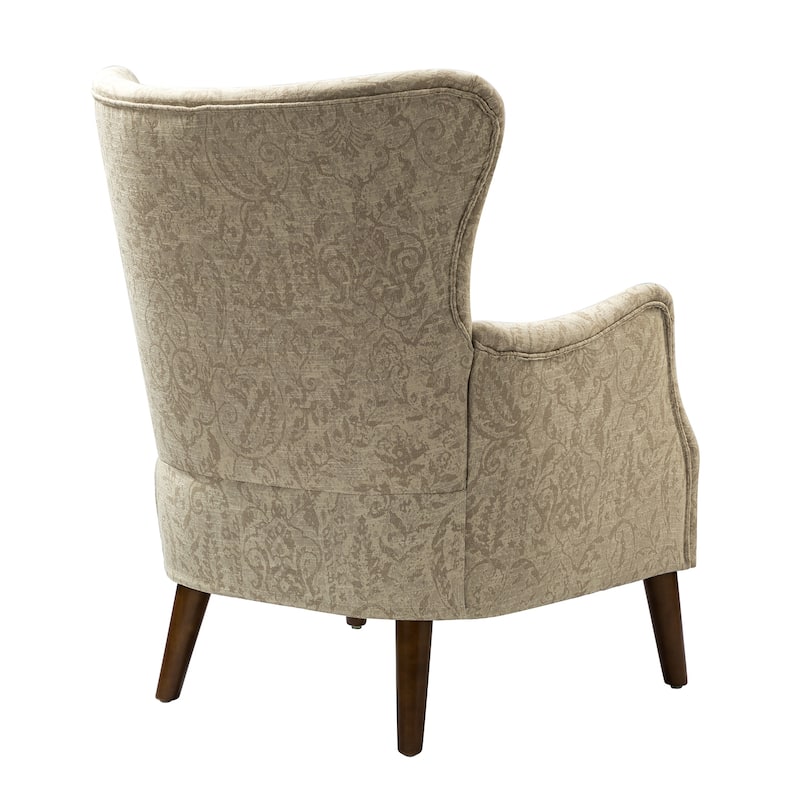 Nikolaus Comfy Living Room Armchair with Hardwood Legs by HULALA HOME