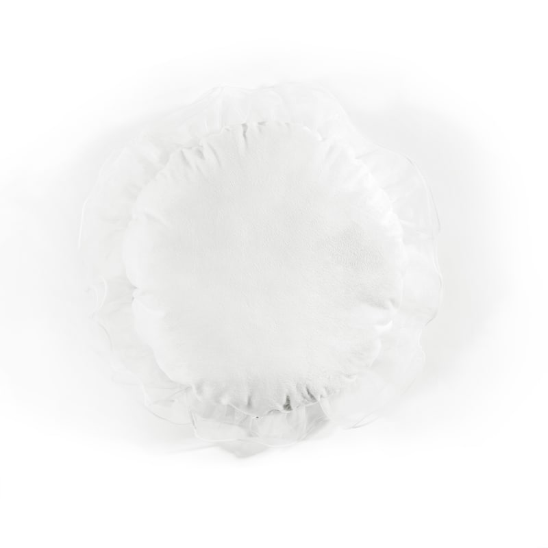 Lush Decor Ruffle Layer Flower Decorative Pillow