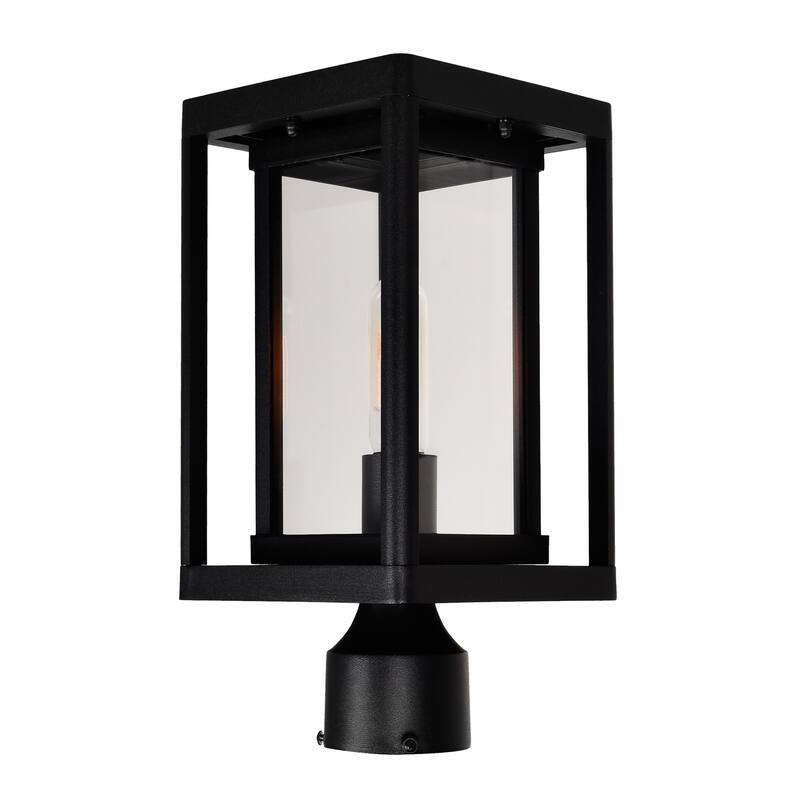 Mulvane 1 Light Black Outdoor Lantern Head