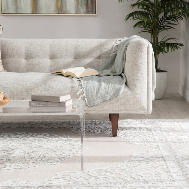 Juniper Home Fables Collection Oriental Medallion Area Rug