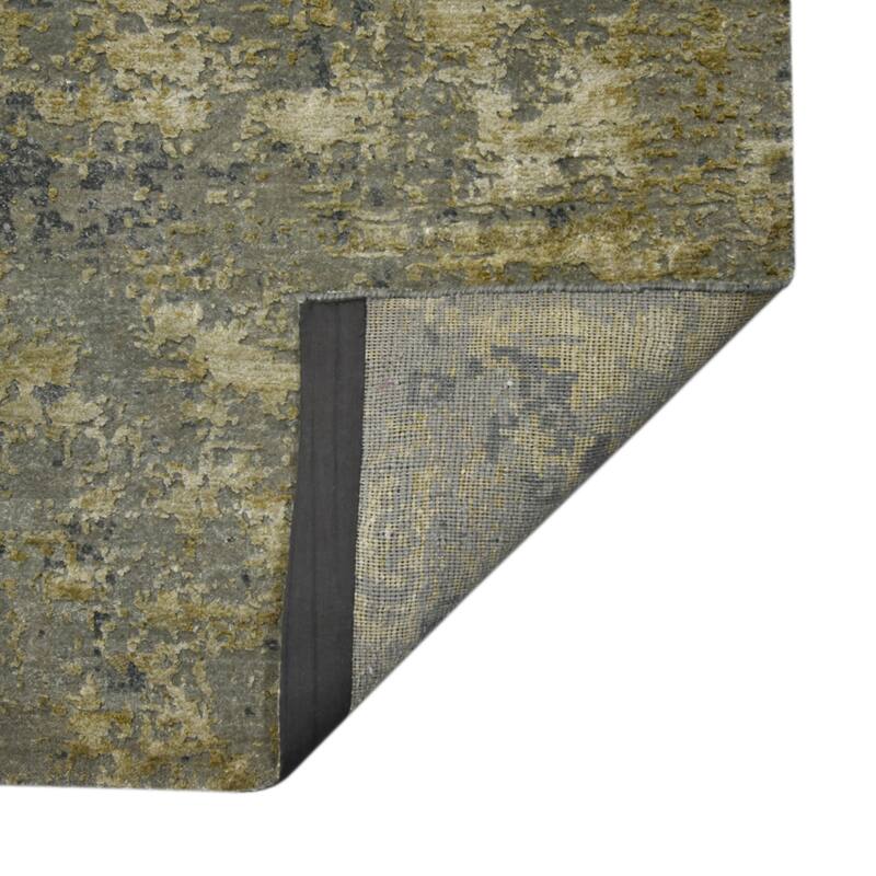 Mystique Lucci Modern & Contemporary Abstract Hand-Knotted Area Rug