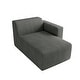 preview thumbnail 44 of 62, Modern No Assembly Required Sectional Chaise Lounge Side Sofa