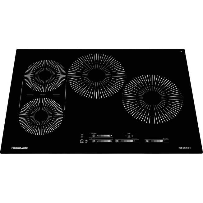 Frigidaire FCCI3027A 30" Wide 4 Burner Electric Cooktop with Bridge - Black