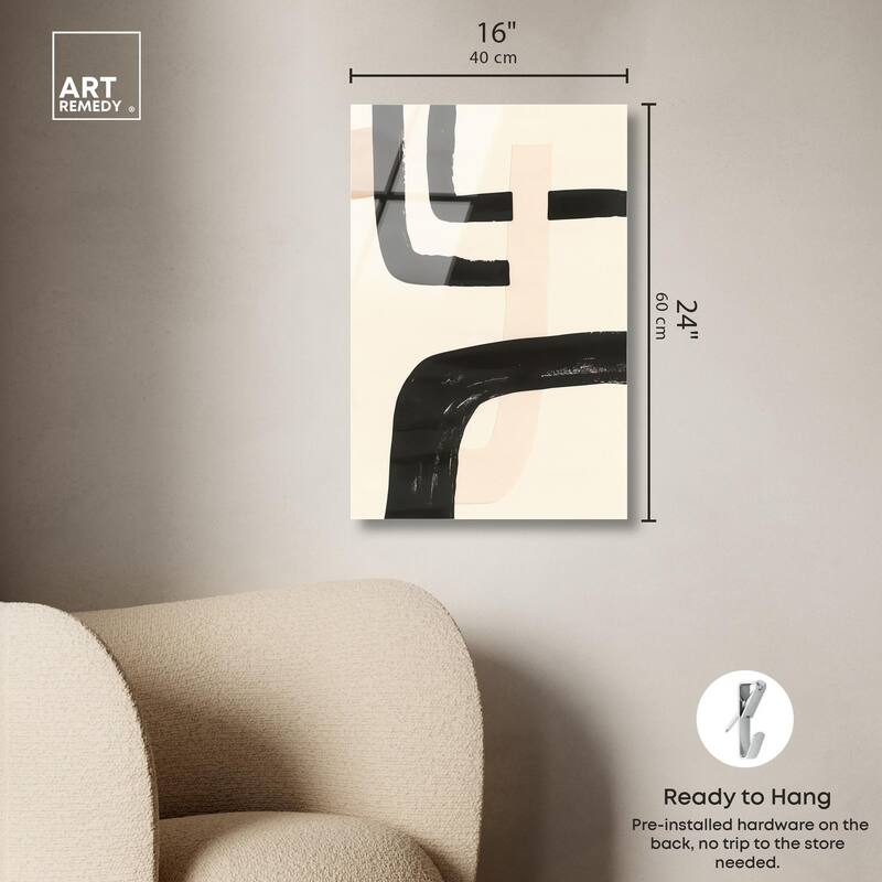 Contempogeo II Acrylic by Art Remedy, Ready to Hang