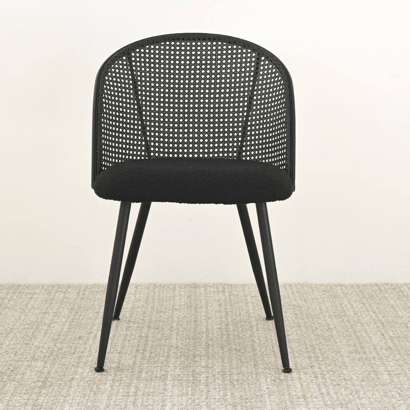 Rattan Dining Chair Side Chair(Set of 4)
