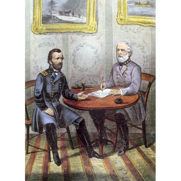 Shop Confederate General Robert E Lee Surrenders To Union General