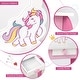 preview thumbnail 20 of 22, Costway Kids Vanity Makeup Dressing Table Chair Set Wooden W/ Mirror - See details