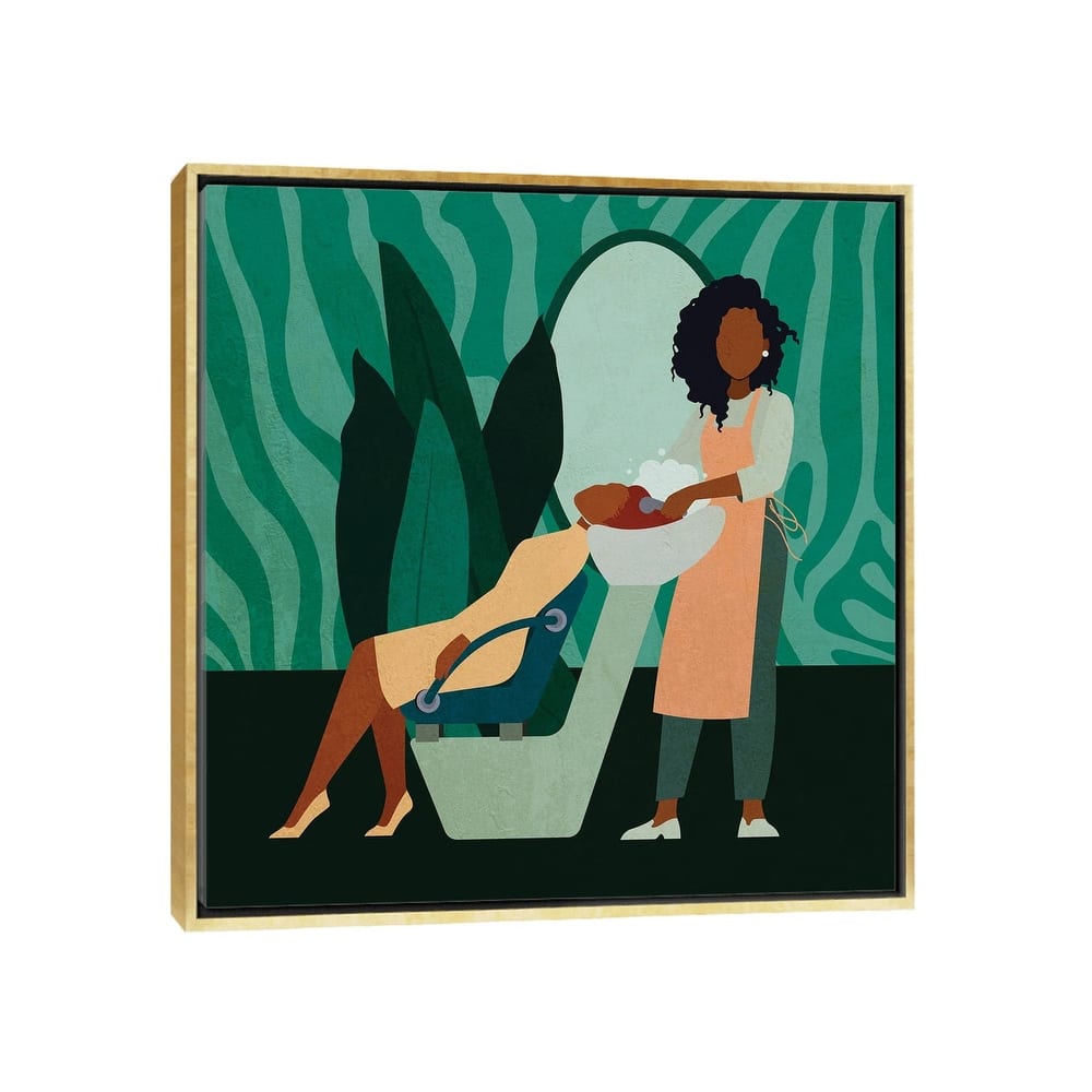 iCanvas "Salon No. 2" by Domonique Brown Framed Canvas Print