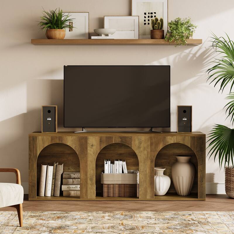 TV Stand For Tvs Up To 75",Entryway storage table - n/a