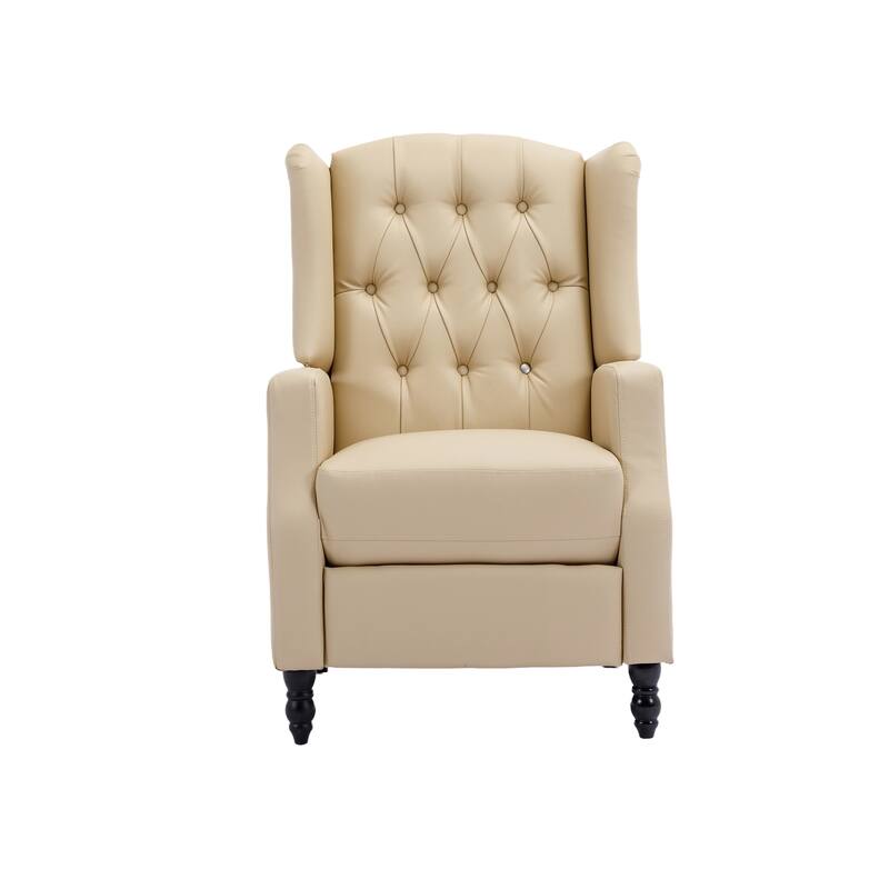 PU Leather Upholstered Recliner Chair