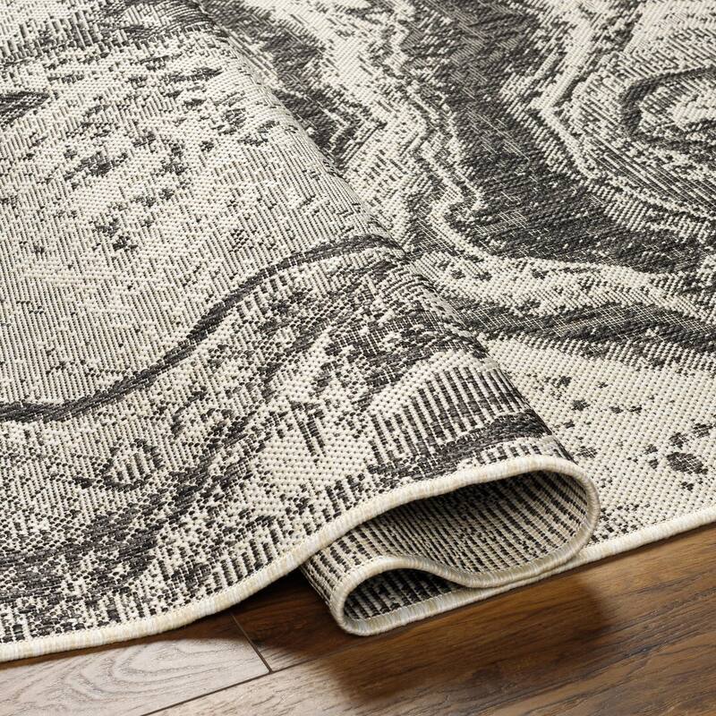 Livabliss Ravello Outdoor Modern & Contemporary Abstract Area Rug