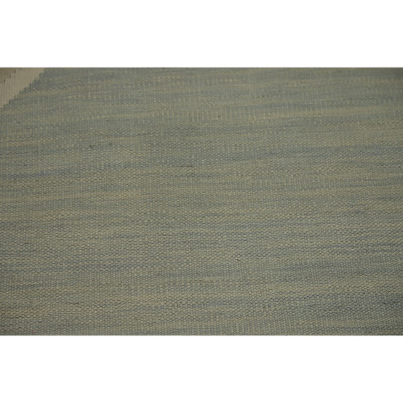 Hand Woven Southwestern Wool Beige Geometric Area Rug - 9' 1'' X 5' 10''