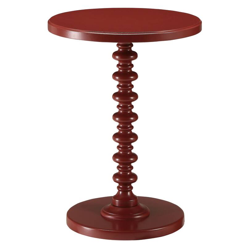 Round Wooden Side Table