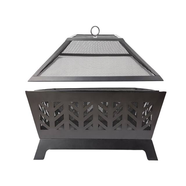Iron Fire Pit Outdoor