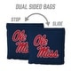 preview thumbnail 4 of 3, Mississippi Rebels NCAA Dual Sided Pro Stop & Slide Cornhole Bags