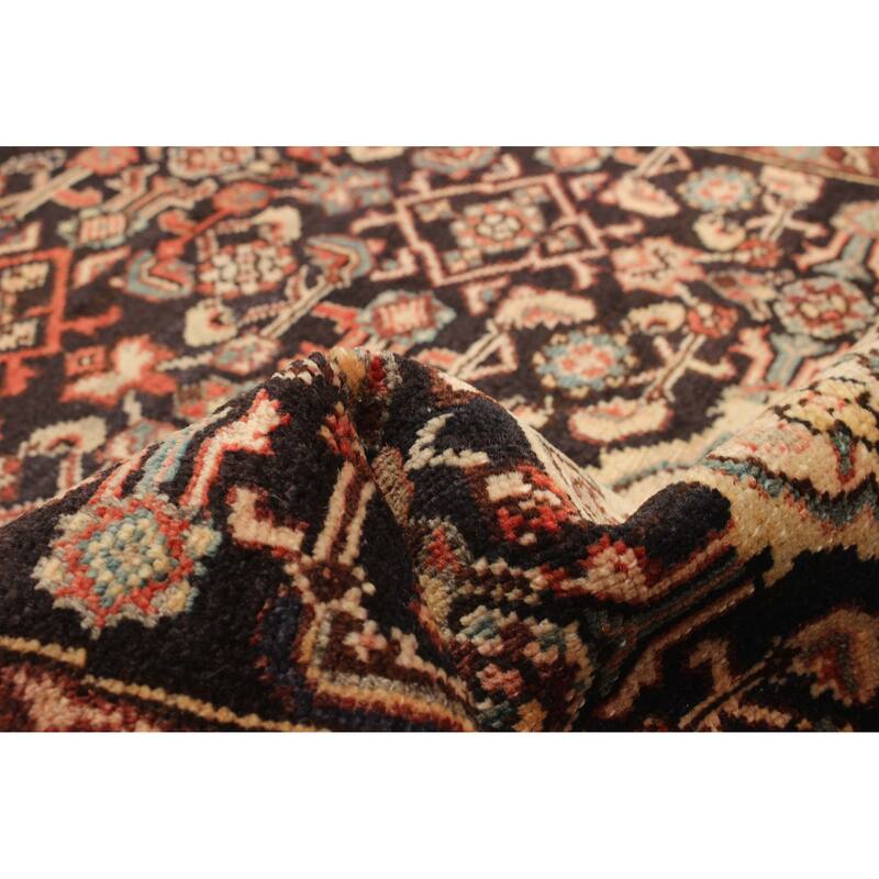 ECARPETGALLERY Hand-knotted Andelz Black Wool Rug - 3'0 x 6'4