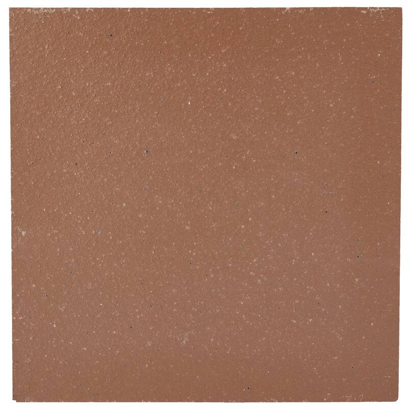 Merola Tile Lincoln Quarry Mayflower Red 7-5/8" x 7-5/8" Ceramic Floor and Wall Tile