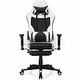 preview thumbnail 23 of 56, Costway Massage Gaming Chair Reclining Racing Office Computer Chair
