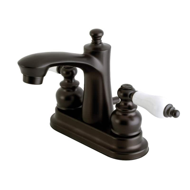 Kingston Brass Victorian 1.2 GPM Centerset Bathroom Faucet with Pop-Up - Oil Rubbed Bronze