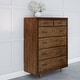 preview thumbnail 13 of 41, Abbyson Retro Mid-century Modern Wood 6-piece Bedroom Set