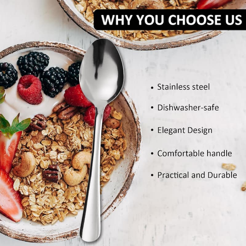 60 Pieces Forks /Spoons/Knives Silverware Set Stainless Steel Flatware Set