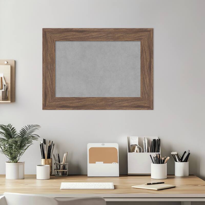 Amanti Art Pia Medium Brown Framed