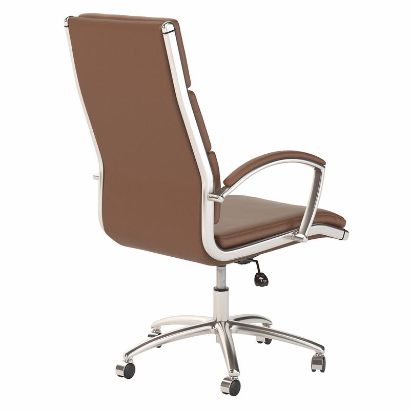 Cabot High Back Leather Executive Office Chair by Bush Furniture