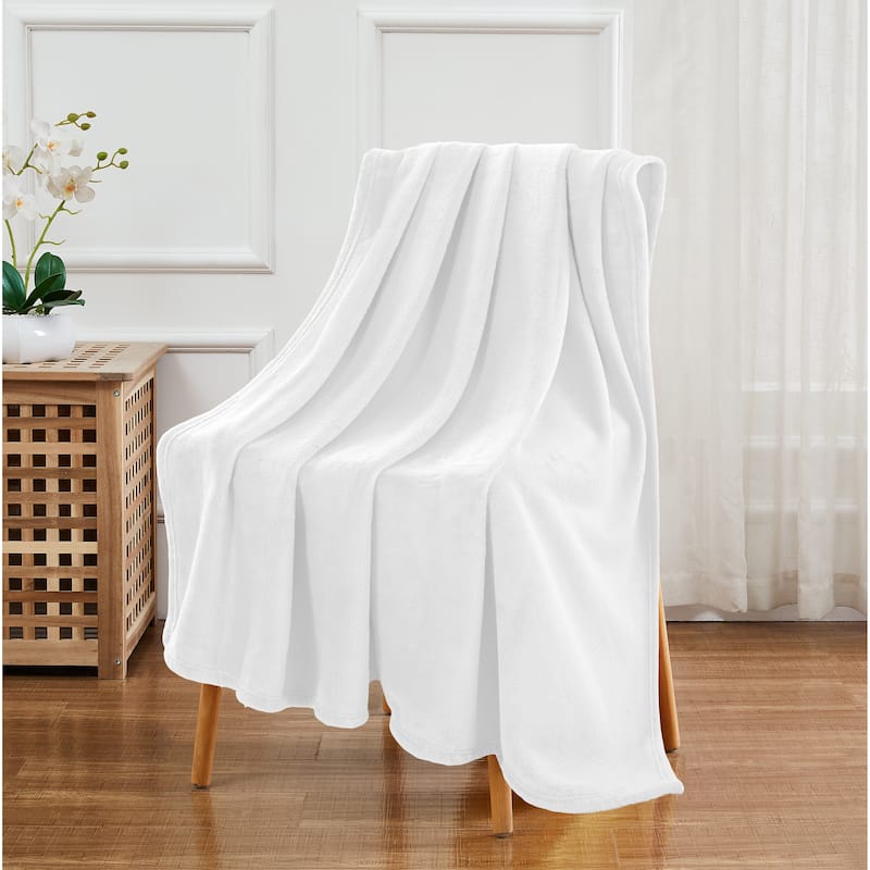 Morgantown Matte Fleece Plush Throw 50"x70"