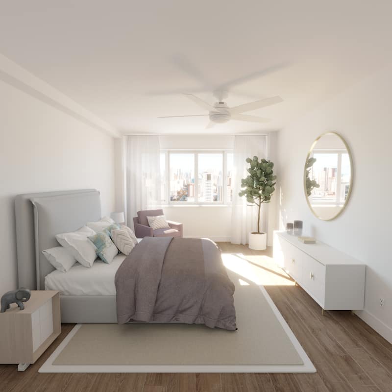 Hunter 52" Zayden Ceiling Fan with LED Light Kit and Handheld Remote - Contemporary, Transitional - Exclusive SureSpeed!