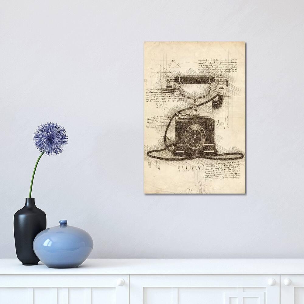 iCanvas "Old Telephone" by Cornel Vlad Canvas Print