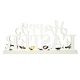 preview thumbnail 19 of 37, Glitzhome Wooden Happy EASTER HOP with Artificial Rattan Table Sign Decor Centerpiece