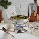 preview thumbnail 2 of 3, Celebrations by Denmark 8PC 4Qt Stainless Steel Round Chafing Dish