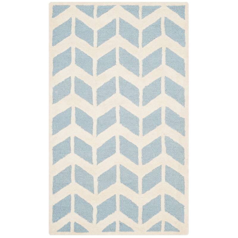 SAFAVIEH Handmade Cambridge Saskia Modern Moroccan Wool Rug