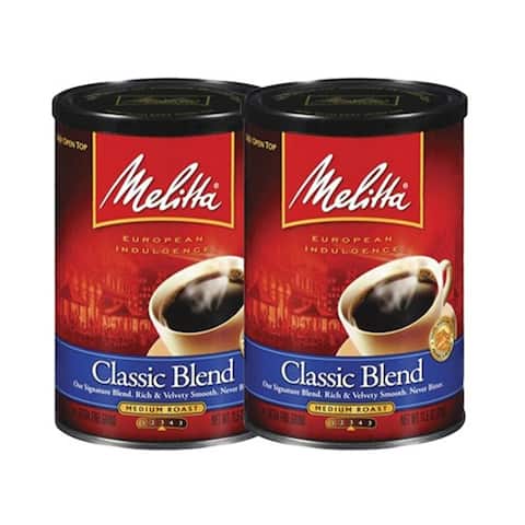 Melitta 60253 Classic Blend (2-Pack) 11 Ounce Classic Ground Coffee