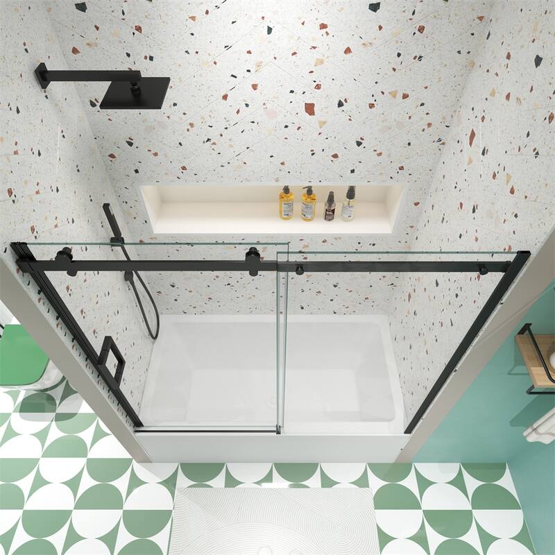 Bathtub Shower Door,Sliding Door,with 5/16" Tempered Glass