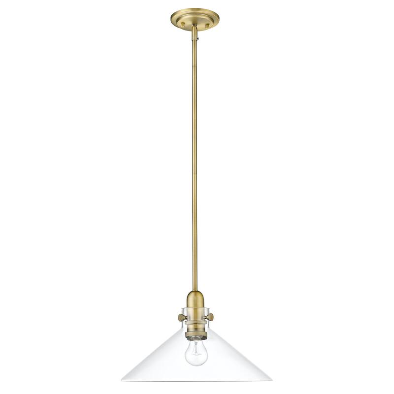 Dwyer 1-light Pendant w/ Clear Glass