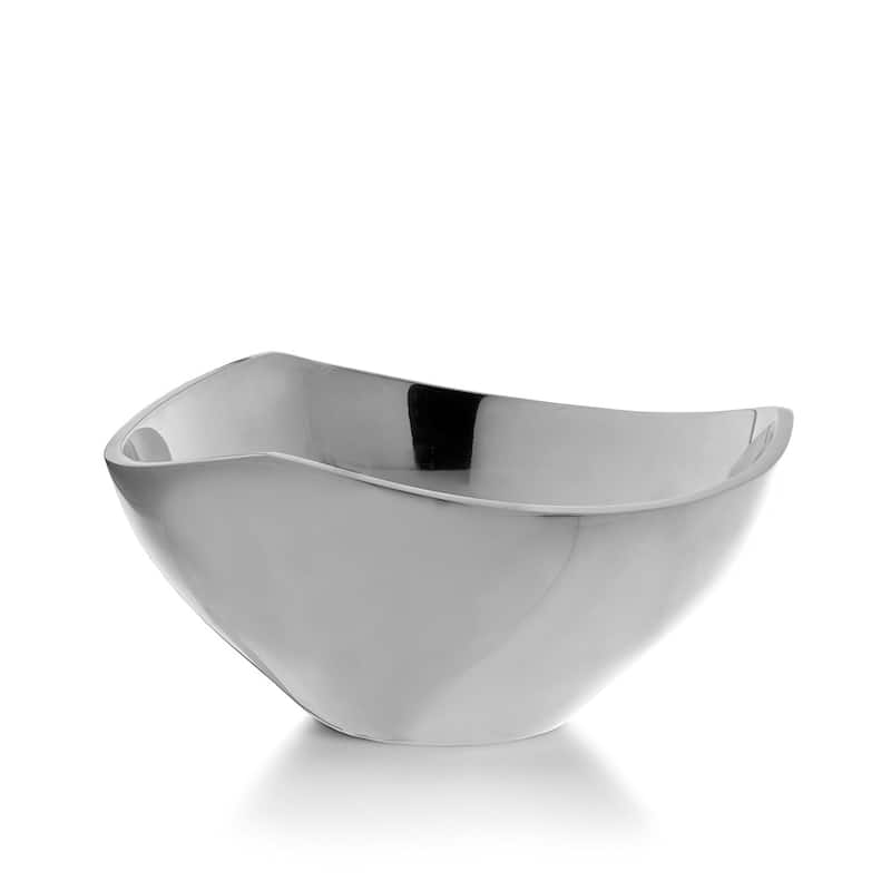 Nambe Tri Corner Bowl Silver - 9"