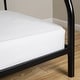 preview thumbnail 6 of 10, Walker Edison Abner Metal Twin over Full Size Bunk Bed - Black