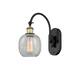 Option Black Antique Brass / Clear Crackle