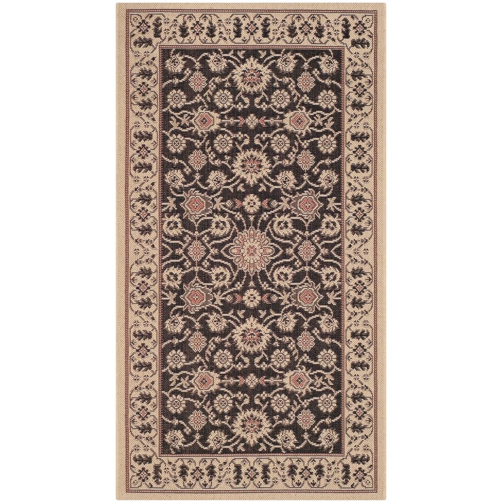 SAFAVIEH Courtyard Felicitas Indoor/ Outdoor Waterproof Patio Backyard Rug