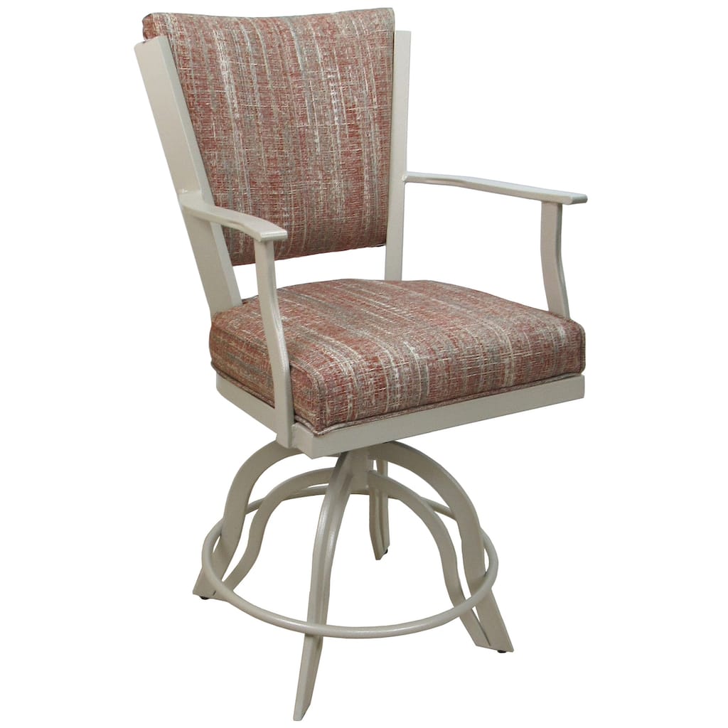 Montana Red Swivel Tilt Metal 30" or Counter 26" Bar Stool