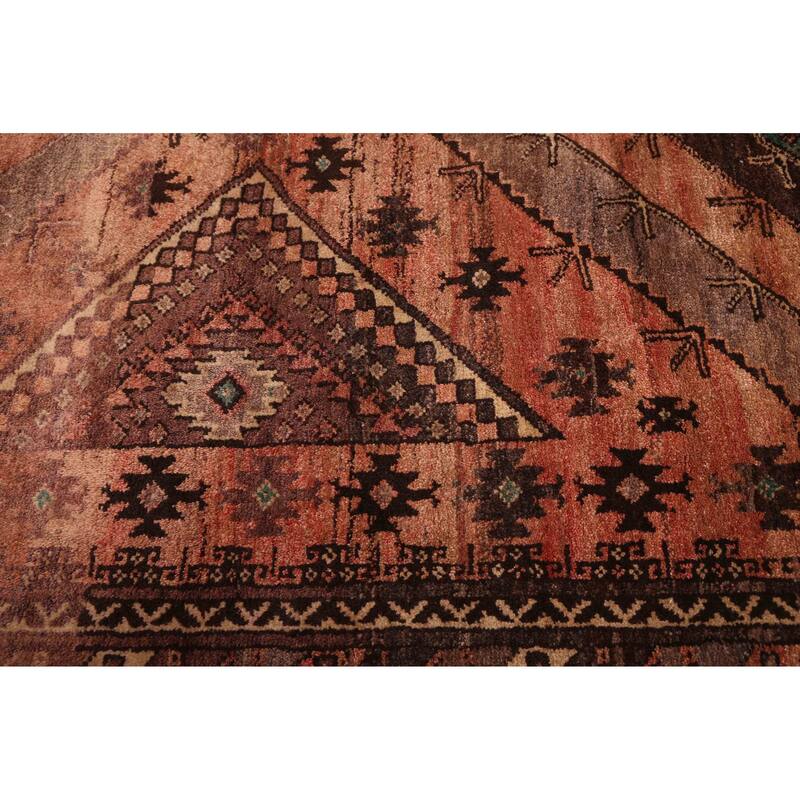 ECARPETGALLERY Hand-knotted Konya Anatolian Copper Wool Rug - 4'8 x 10'1
