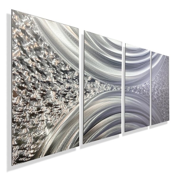 Shop Statements2000 Silver Modern Abstract Metal Wall Art