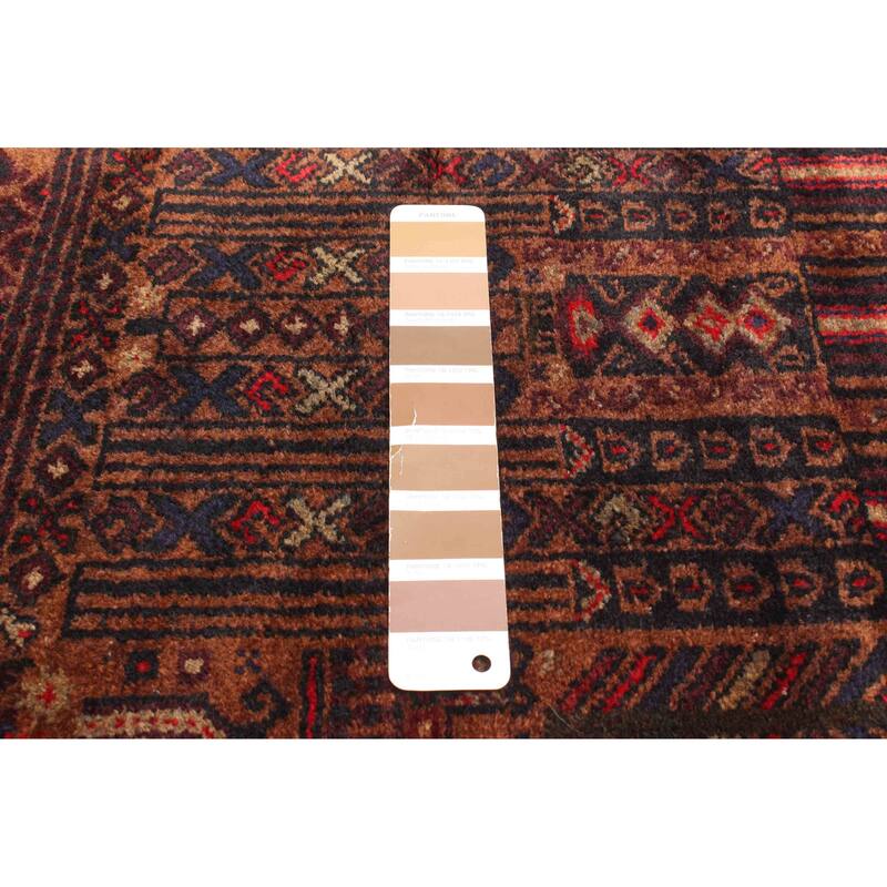 ECARPETGALLERY Hand-knotted Teimani Brown Wool Rug - 2'9 x 4'7