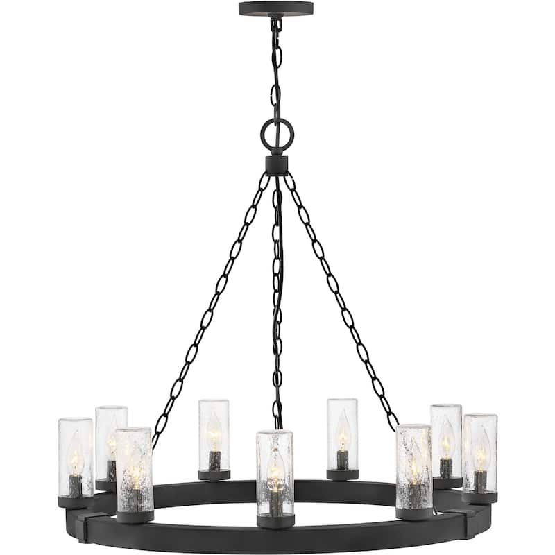 Hinkley Lighting Sawyer 12v 31.5w 9 Light 30" Wide Open Air LED