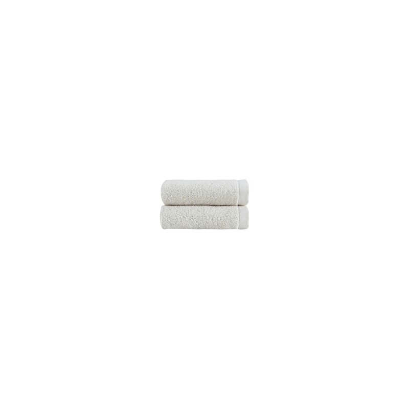 Ozan Premium Home 100% Genuine Turkish Cotton Horizon Hand Towel(Set of 2)