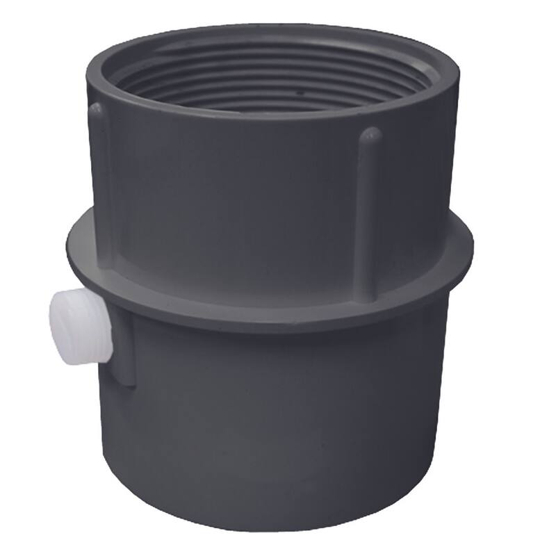 Jones Stephens D52450 3 X 4 PVC Pipe Fitting Base - Natural - Natural